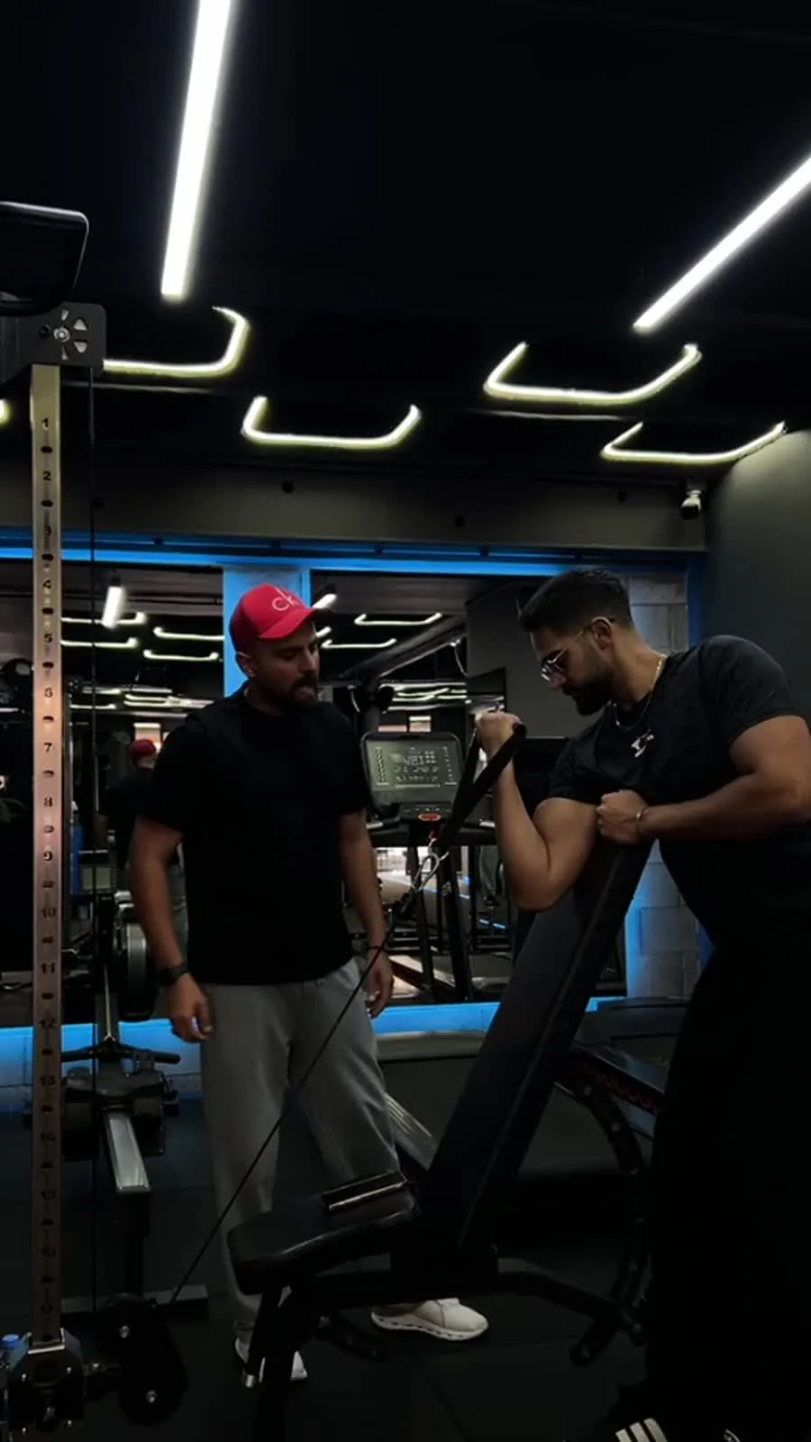Rehab assessment and exercise session